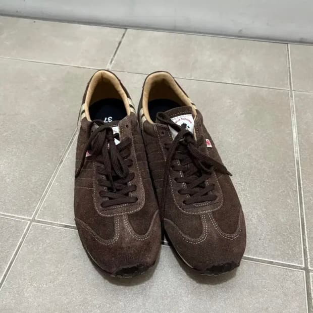 PATRICK 스니커즈 브라운