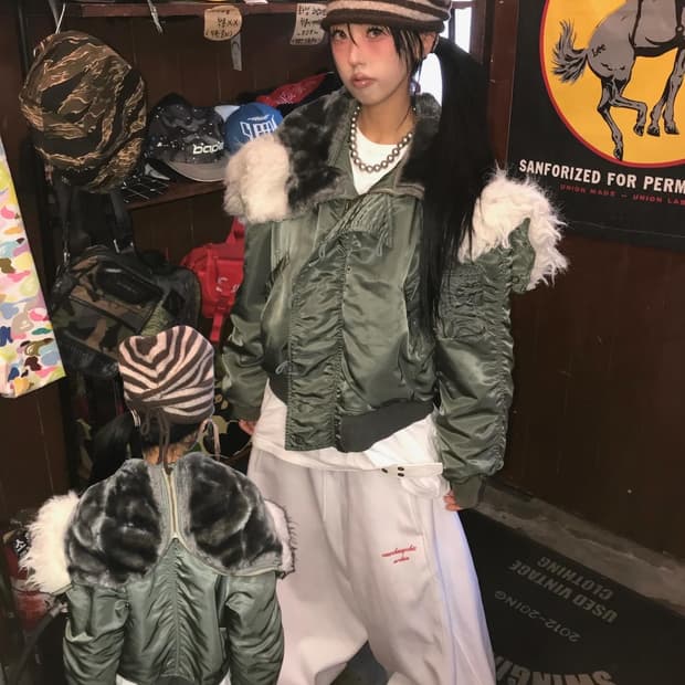 Military 70s Original N2B Flight Jk (레어)