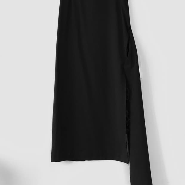 LITKOVSKAYA 컷아웃 슬릿 스커트