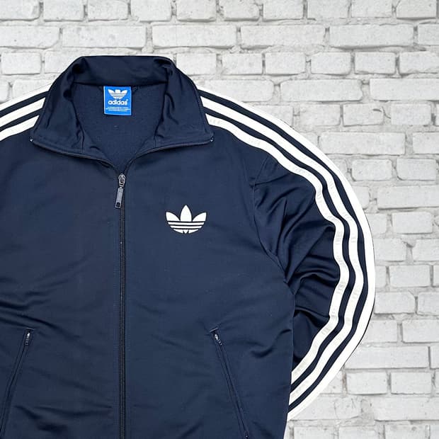 아디다스 구형 파이어버드 네이비 빈티지 져지 90