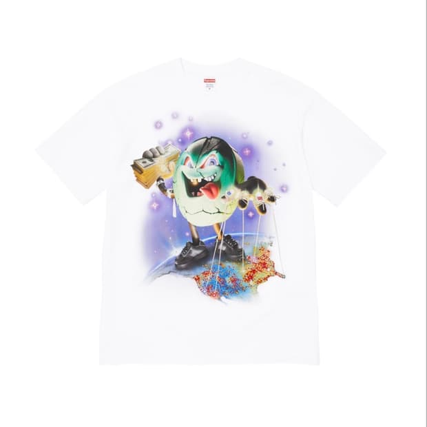 (구해요)Supreme salem tee white M/L
