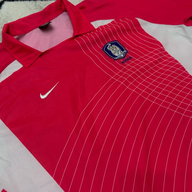 [2XL]나이키 2002 국대 반팔 유니폼