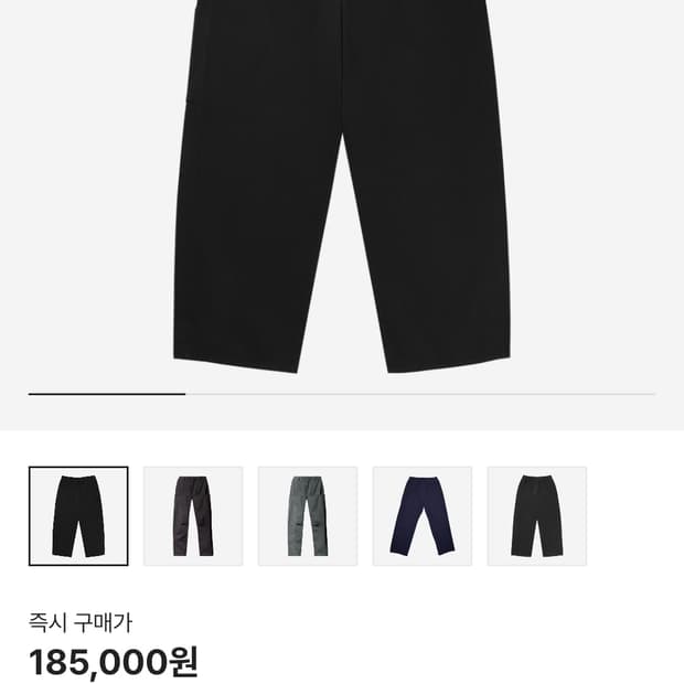 새상품) 이지갭 메인라인 사틴카고, XL 블랙