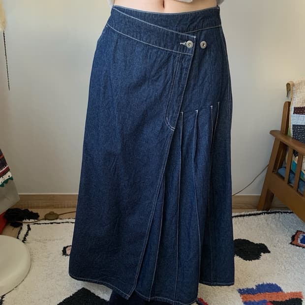 cloudnine, denim skirt