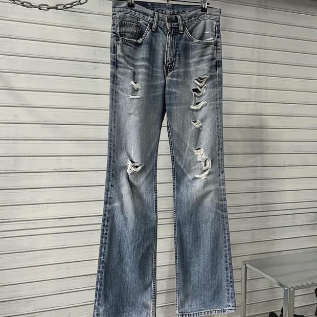 00s Levi’s 517 flare jean/made in japan