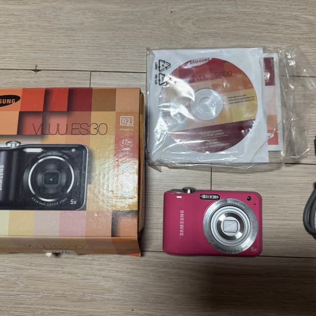 삼성 VLUU ES30 핑크 디카