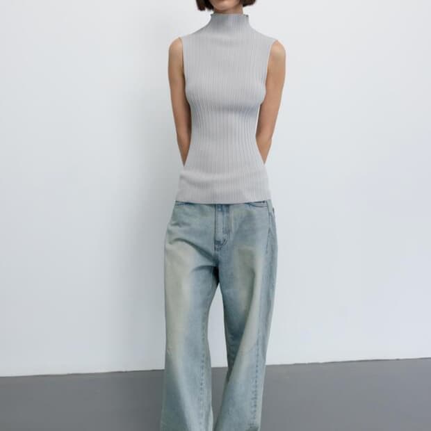 Gbh 어패럴 지비에이치 Cinch back denim 킨치 백 데님