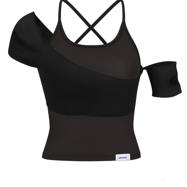 ASH SWAN TOP SET (BK)