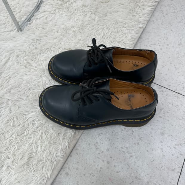 닥터마틴 1461 네이비 uk3 220