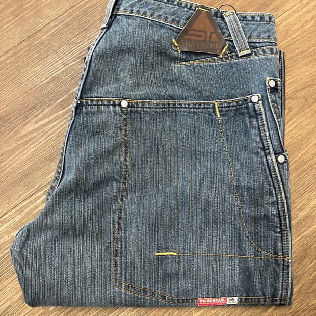 N327 00s 리바이스 실버탭 데님팬츠