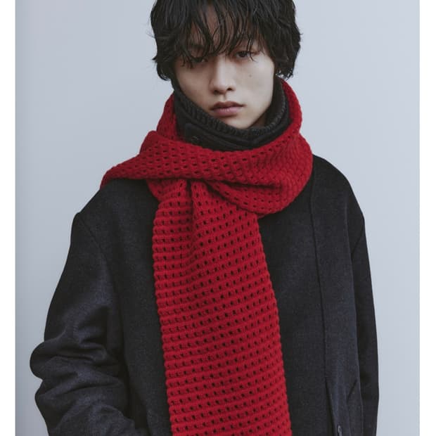 youth knit muffler