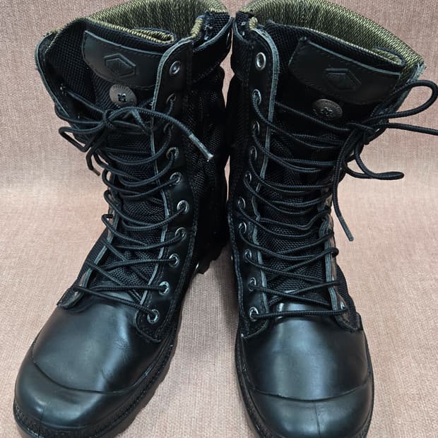 팔라디움 265mm-  택티컬 지퍼 부츠 워커   