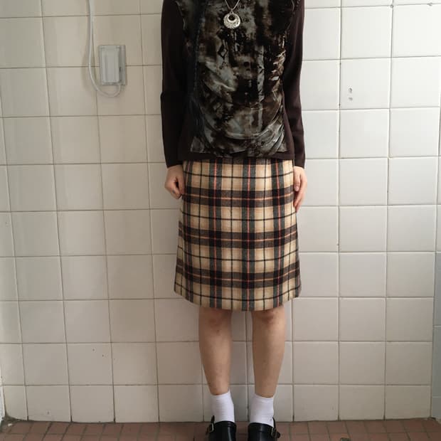 Shirring layer point knit