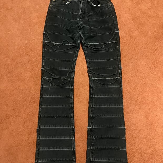 Hysteric Glamour KINKY patchwork jeans