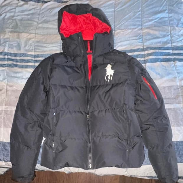 폴로 랄프로렌 빅포니 덕다운 후드 패딩