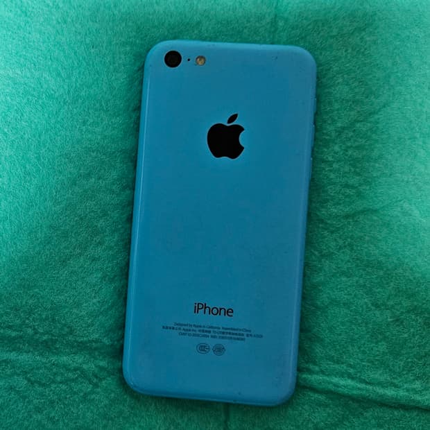 아이폰 5c 블루