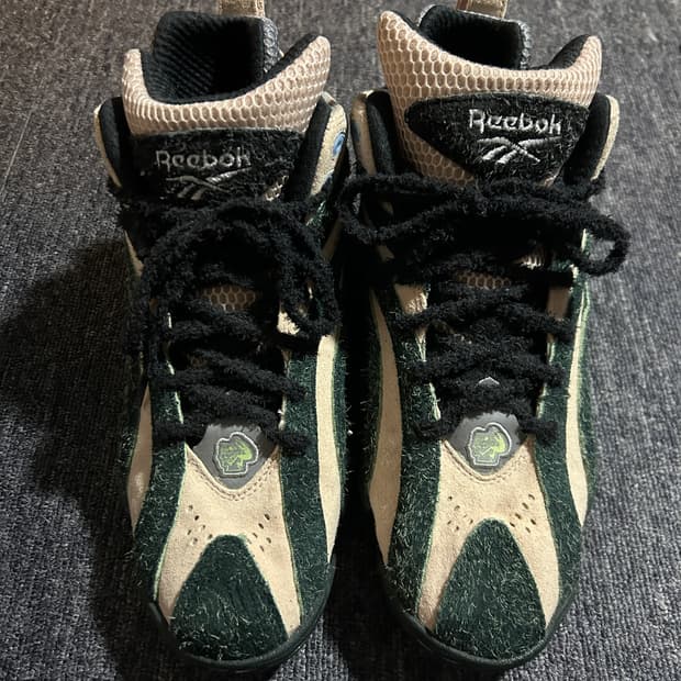 [280] 리복x브레인데드 샤크노시스 소프크 에크루 다크 포레스트