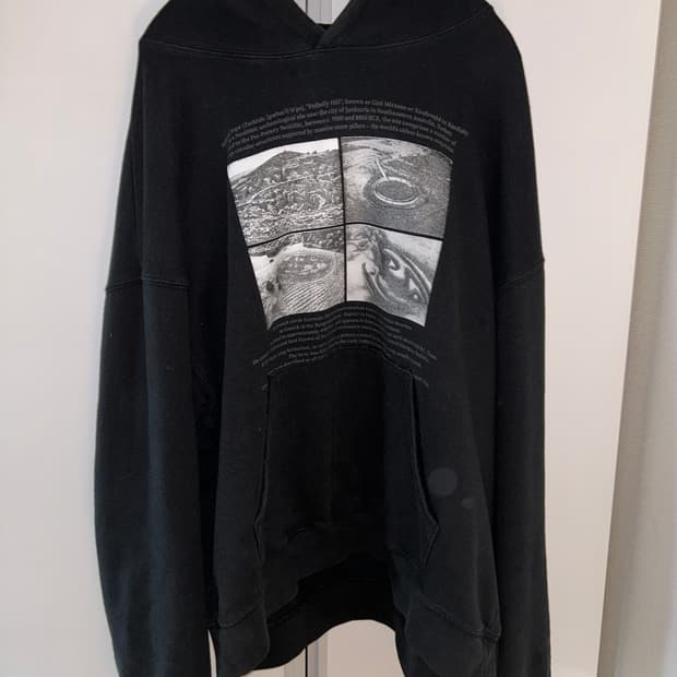 San San Gear 22SS 오파츠 hoodie black