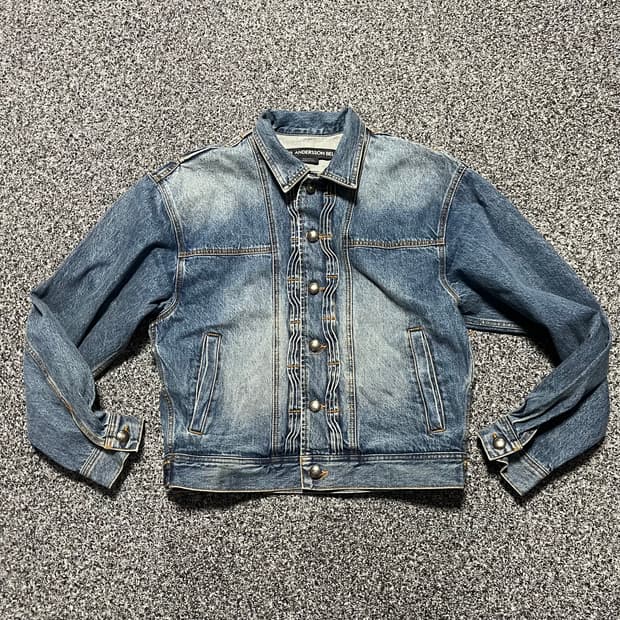 앤더슨벨 데님 자켓 