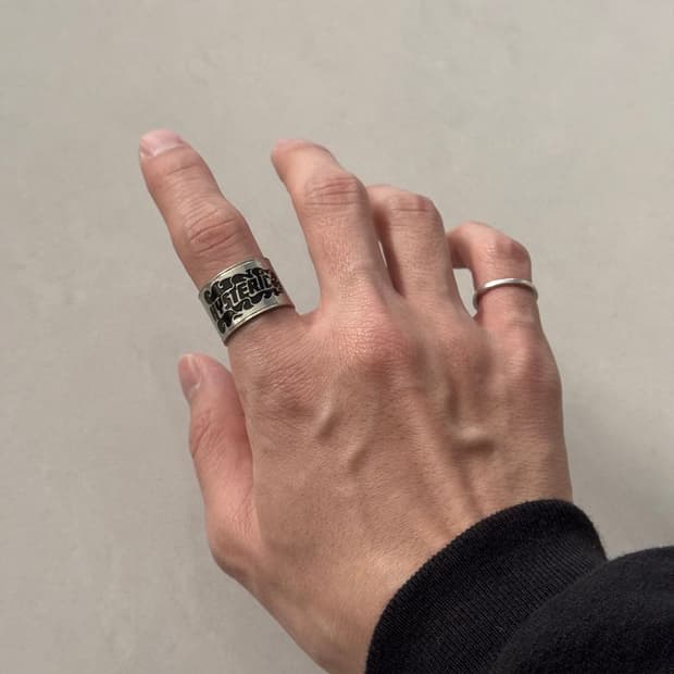 LOGO RING 로고 링