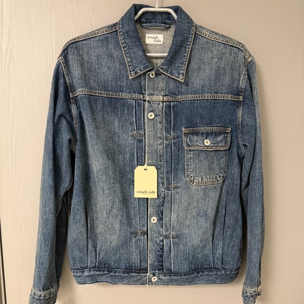 Rough Side 트러커 1세대 데님 자켓 Used Blue