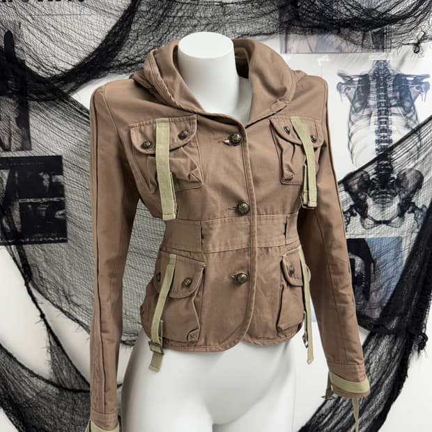 00s pocket detail jacket