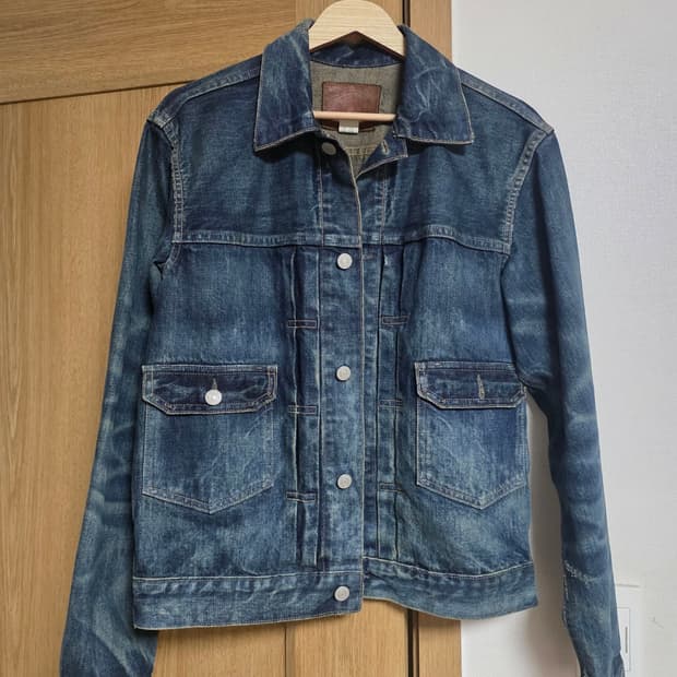 [S] RRL 웨스트뷰 데님 트러커 자켓