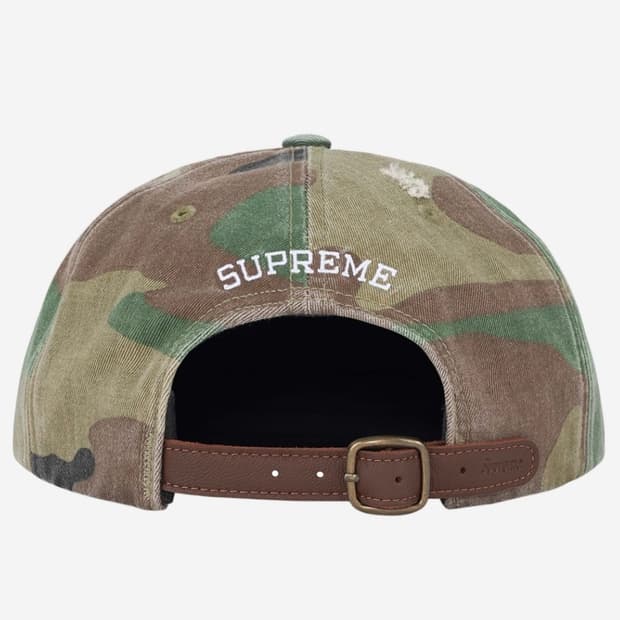 슈프림 25FW 우드랜드 6패널캡