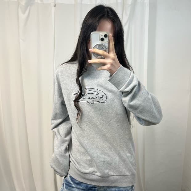 Lacoste Grey Sweatshirt