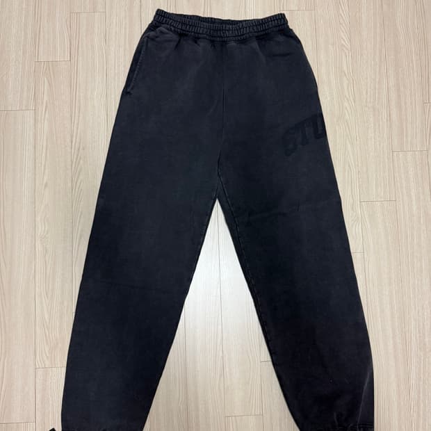 [M] 스투시 페이디드 워시드블랙 팬츠