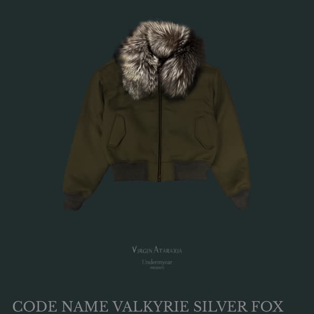 언더마이카 24fw 실버 퍼 발키리 삽니다 