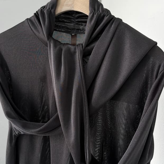 Shirred volume fabric design P/O