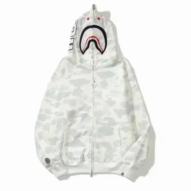 베이프 샤크 화이트 m 구해요