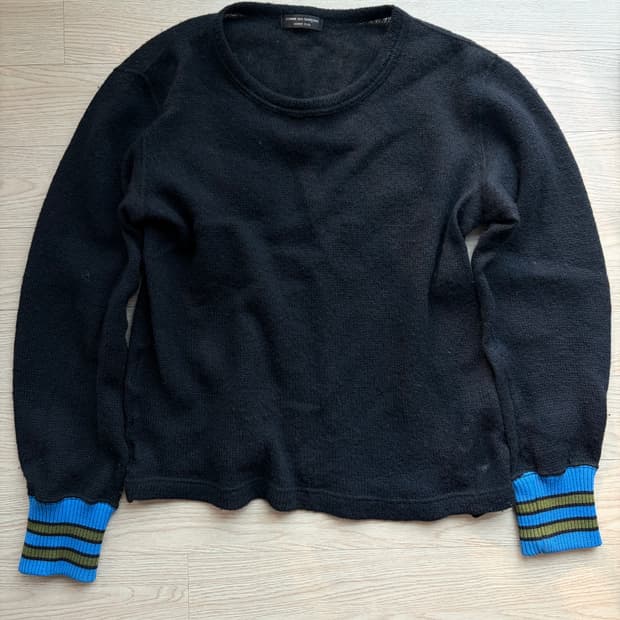 Homme Plus wool docking knit