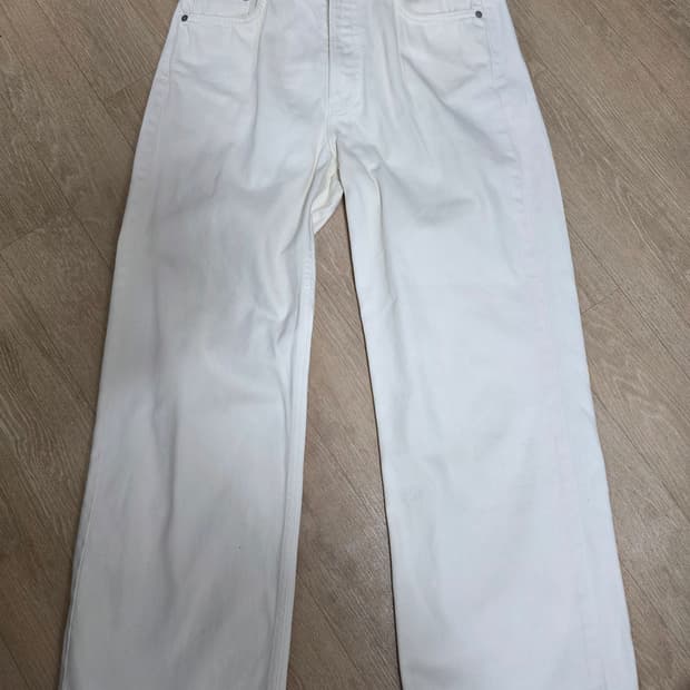 앤아더스토리즈 크림진 데님 팬츠 29