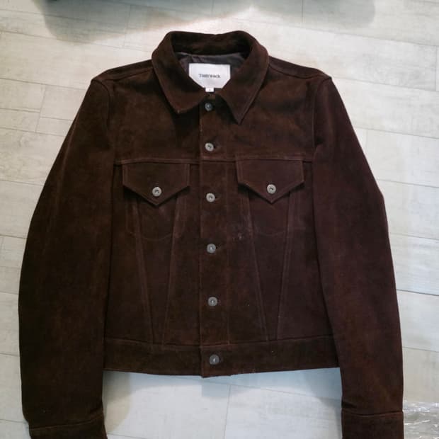 토니웩 카우하이드 스웨이드 자켓 M