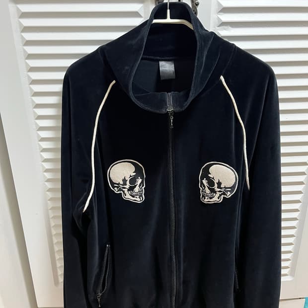 [4]넘버나인 04 벨루어 트랙자켓