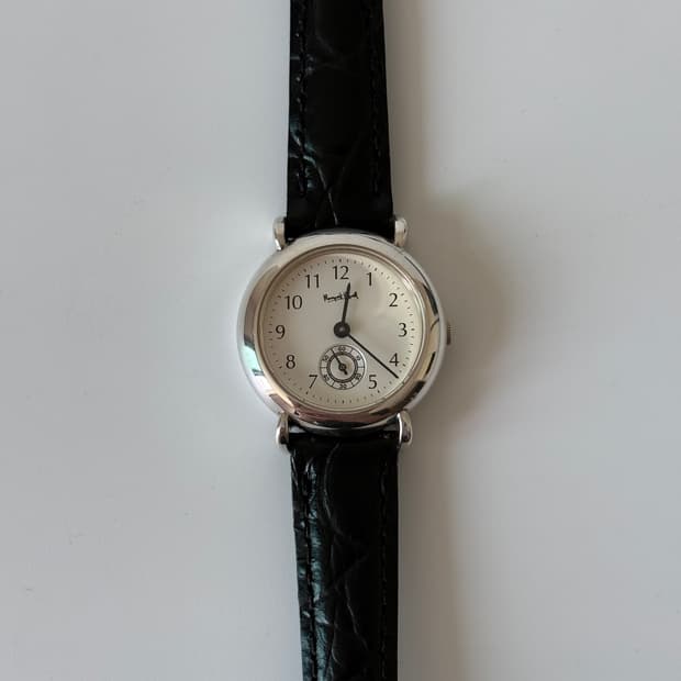 Small Seconds Silver 925 Ladies Quartz