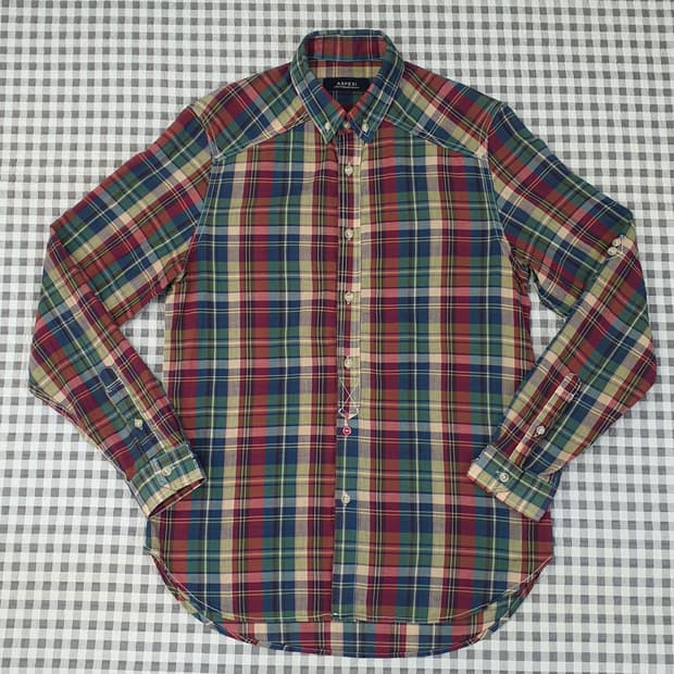 아스페시 린넨 긴소매 셔츠 남자95