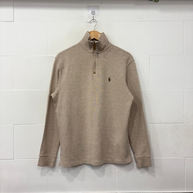 폴로랄프로렌 반집업 니트