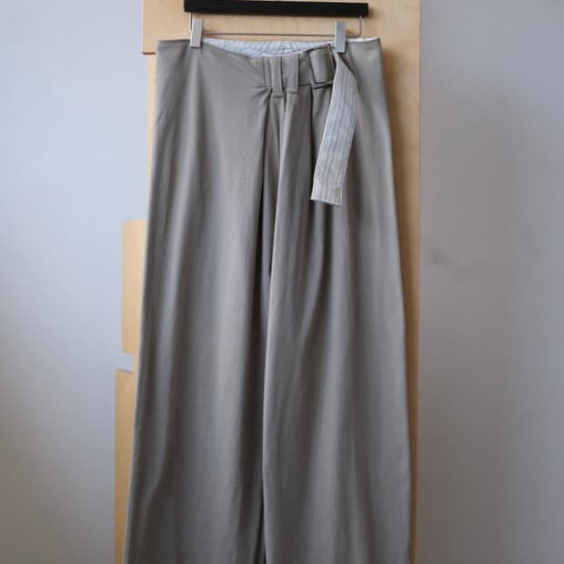 yohji Yamamoto Belted Pants