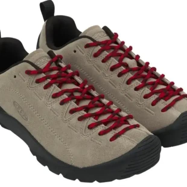 킨 재스퍼 스웨이드 스니커즈 베이지