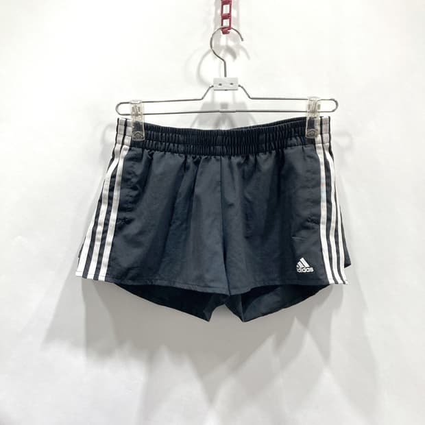 아디다스 여성 밴딩숏츠 블랙 L 