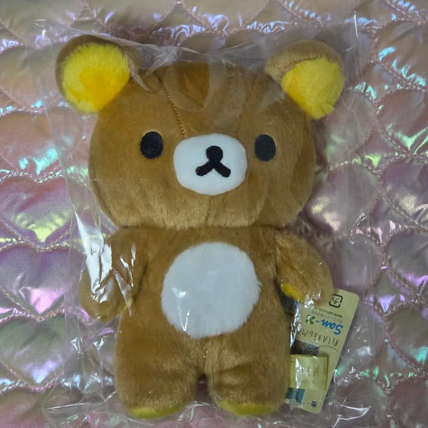 리락쿠마 스테이 위드 미 봉제 인형