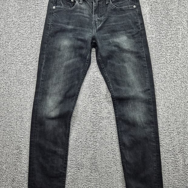 리바이스 511 블랙 진 데님 팬츠 ( 28X32 ) / 11576