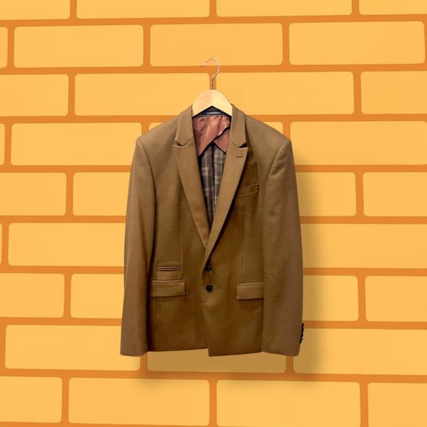 지오 송지오 브라운 블레이저 자켓 (M)