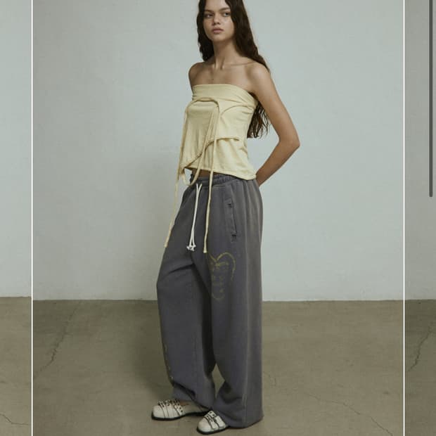 STITCH CUT SLEEVELESS TOP (DUSTY YELLOW)