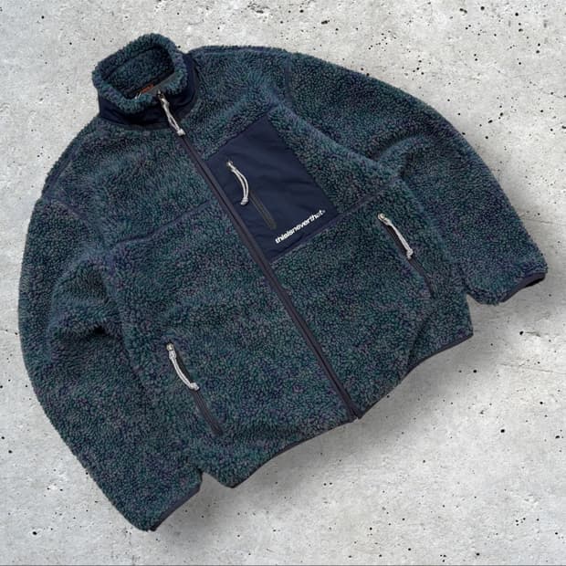 [XS] 디스이즈네버댓 셰르파 플리스 자켓 그린 C569