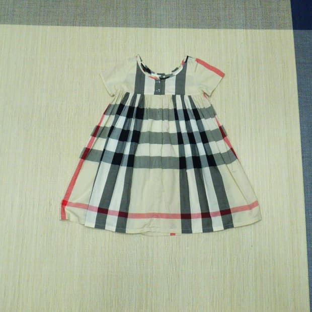 (10Y) burberry 버버리 칠드런 키즈 체크 원피스
