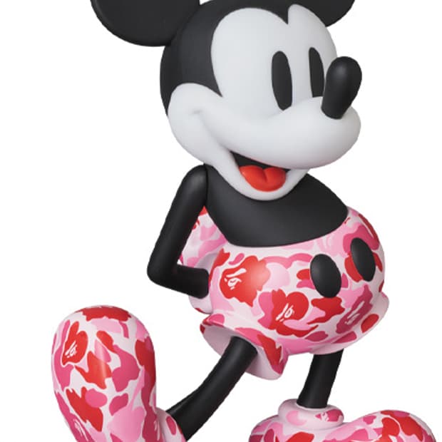 Bape x Mickey mouse 90th  figure